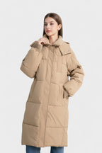 Women’s Hooded Longline Puffer Coat
