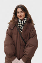 Women’s Hooded Longline Puffer Coat