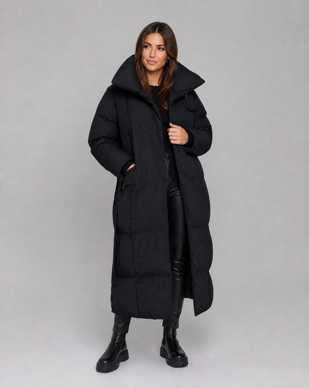 Women's Oversized Long Puffer Coat