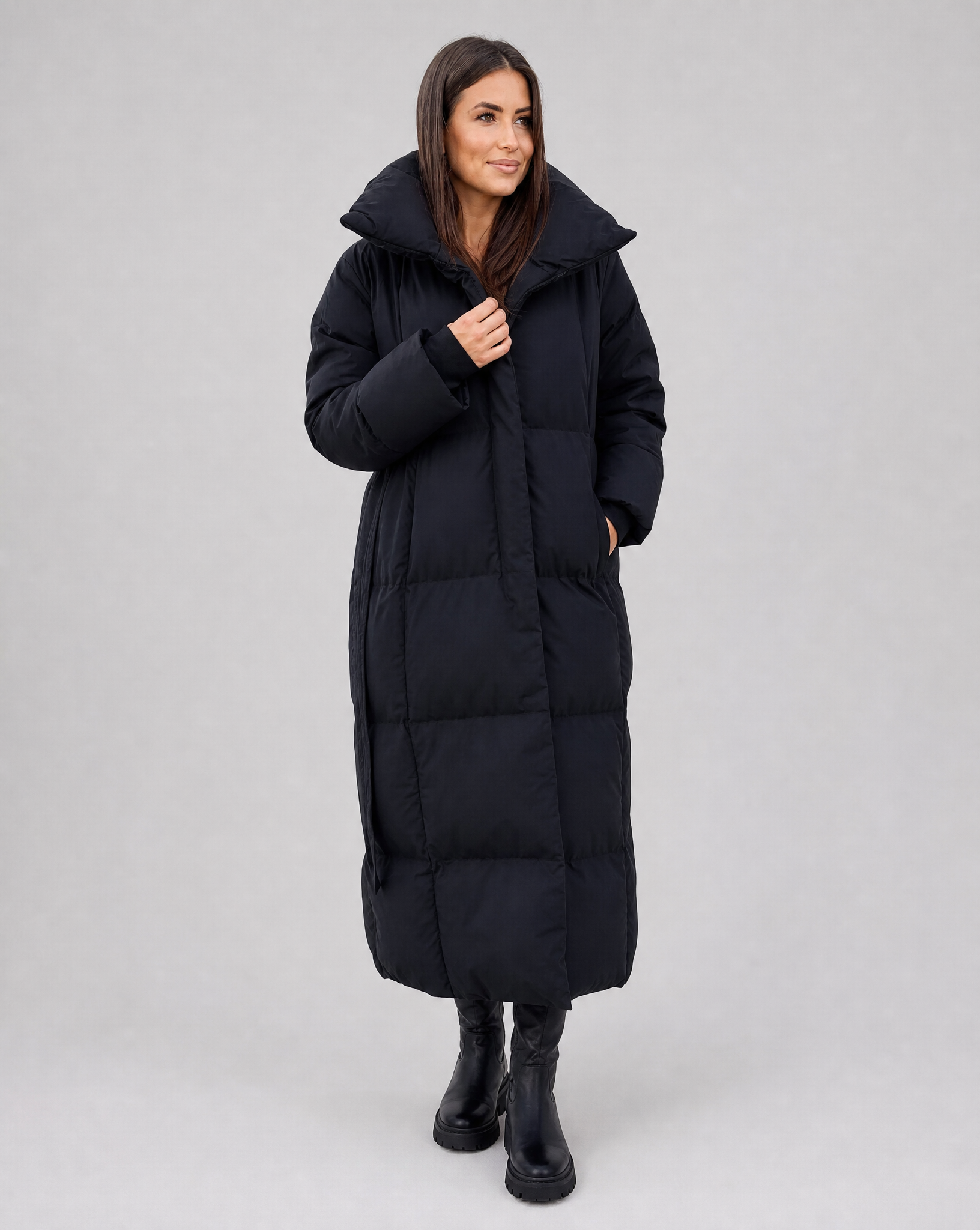 Women's Oversized Long Puffer Coat