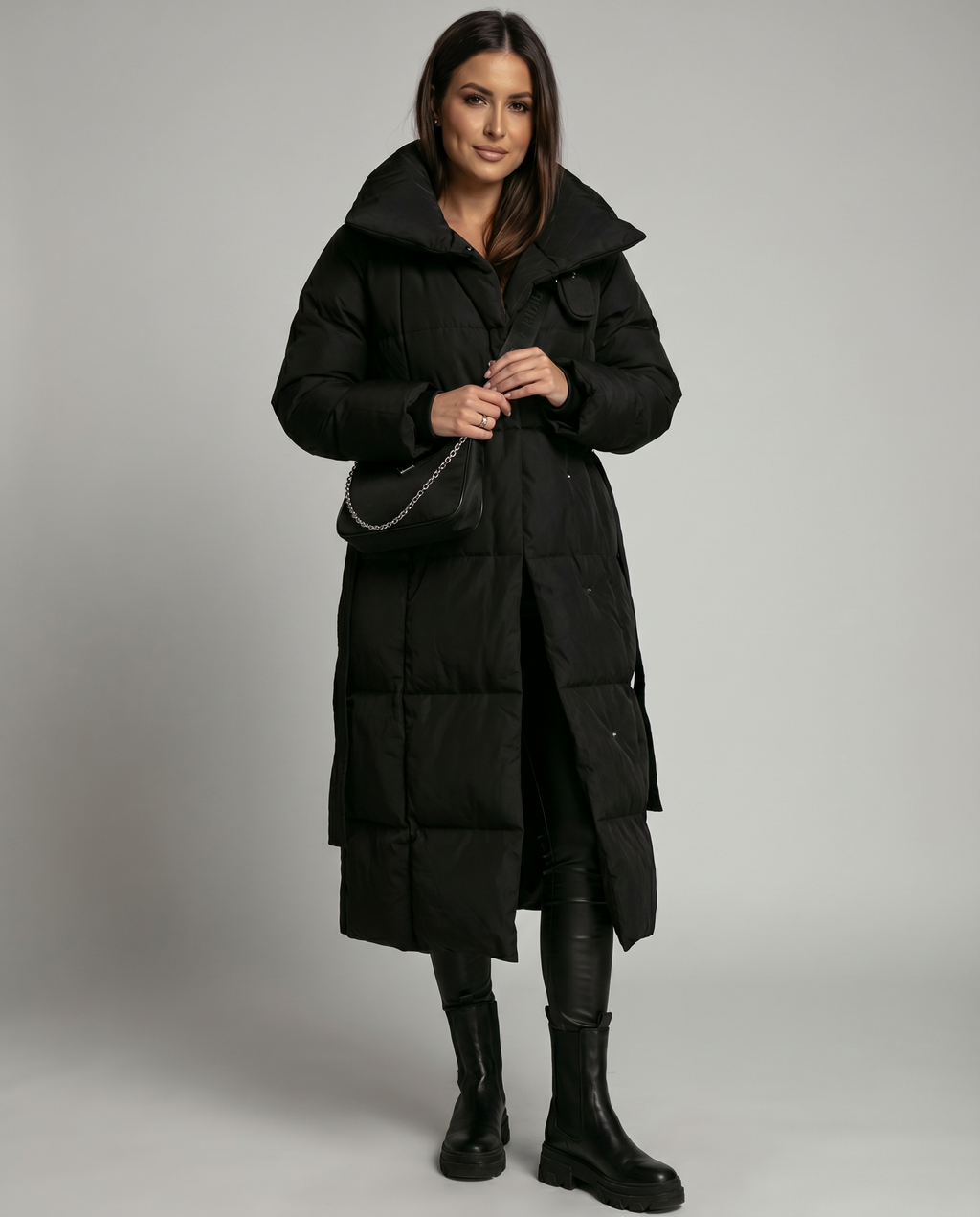 Women's Oversized Long Puffer Coat