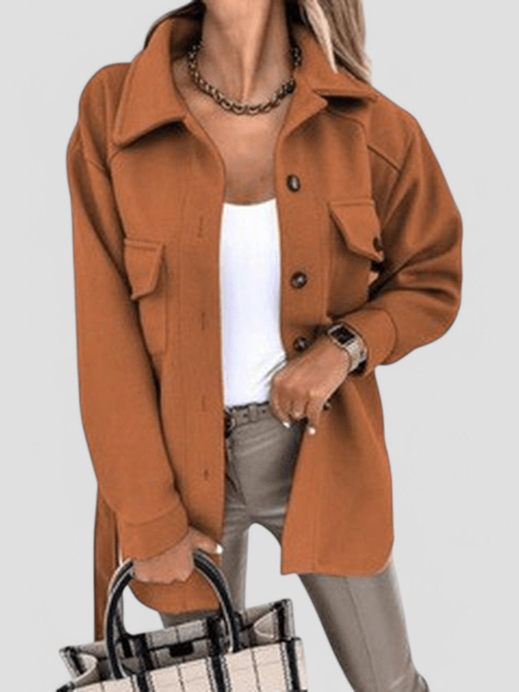 Women's Utility Overshirt Jacket