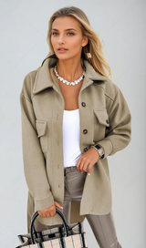 Women's Utility Overshirt Jacket