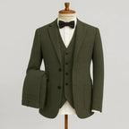 Men's Three-Piece Blazer Vest Trouser Suit