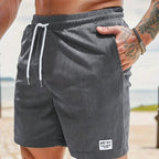 Men's Corduroy Drawstring Shorts