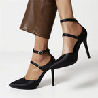 Women’s Pointed-Toe Ankle-Strap Heels