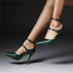 Women’s Pointed-Toe Ankle-Strap Heels