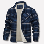 Men’s Plaid Shirt Jacket