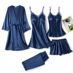 Women’s Satin Lace Pajama Set