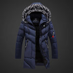 Men’s Hooded Puffer Winter Jacket