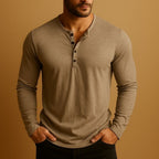 Men's Classic Henley Shirt