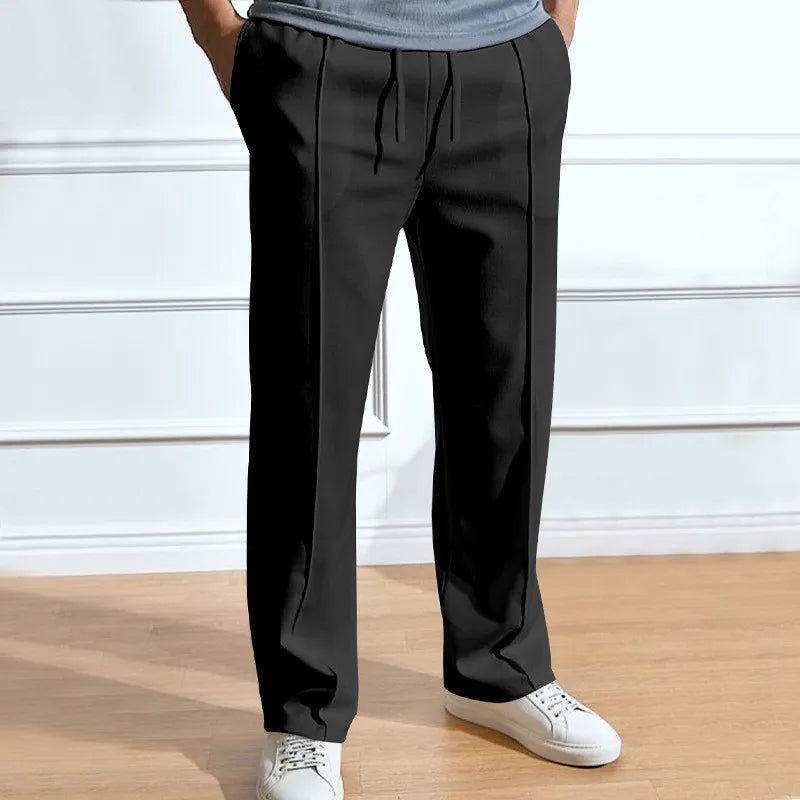 Men’s Smart Casual Drawstring Trousers