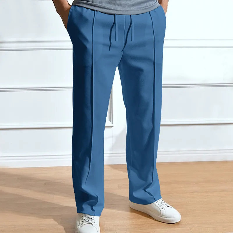 Men’s Smart Casual Drawstring Trousers