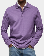 Men’s Long-Sleeve Polo Shirt
