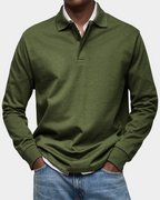 Men’s Long-Sleeve Polo Shirt