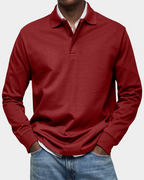 Men’s Long-Sleeve Polo Shirt