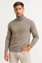 Men’s Long Sleeve Turtleneck Sweater