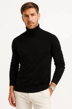 Men’s Long Sleeve Turtleneck Sweater