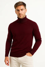 Men’s Long Sleeve Turtleneck Sweater