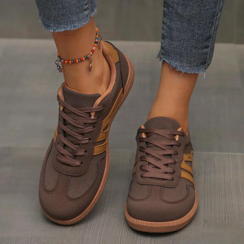 Women's Lace-Up Low Top Sneakers
