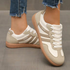 Women's Lace-Up Low Top Sneakers