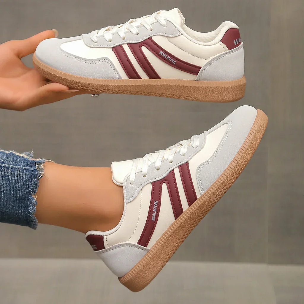 Women's Lace-Up Low Top Sneakers