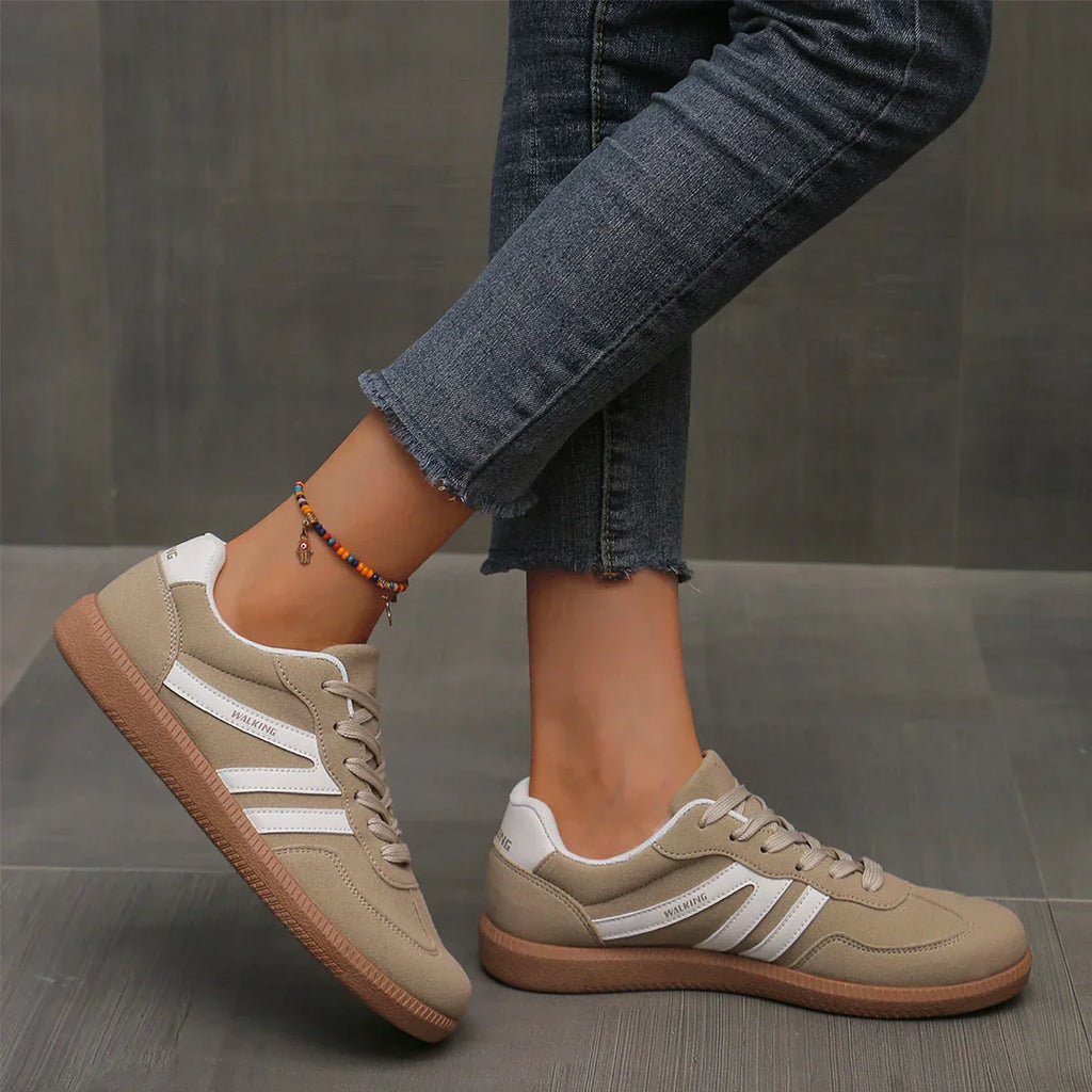 Women's Lace-Up Low Top Sneakers