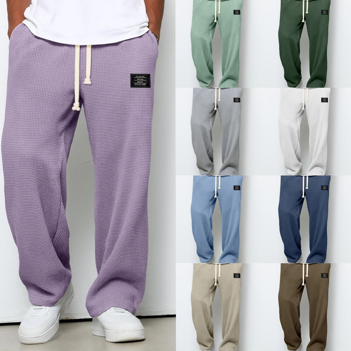 Men's Textured Lounge Pants