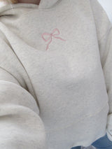 Women's Bow Detail Pullover Hoodie