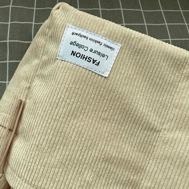Women’s Large Capacity Corduroy Shoulder Bag