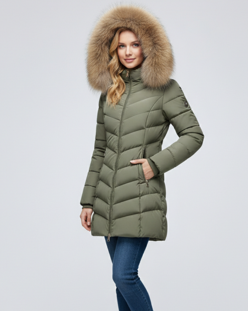 Women’s Hooded Puffer Winter Jacket
