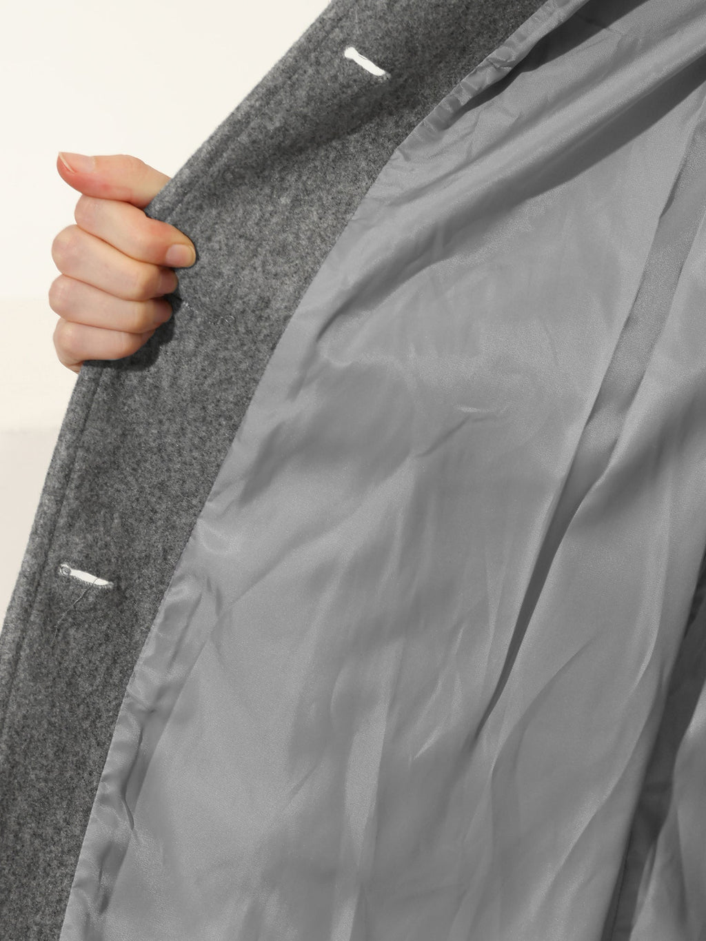 Women’s Single-Breasted Long Coat
