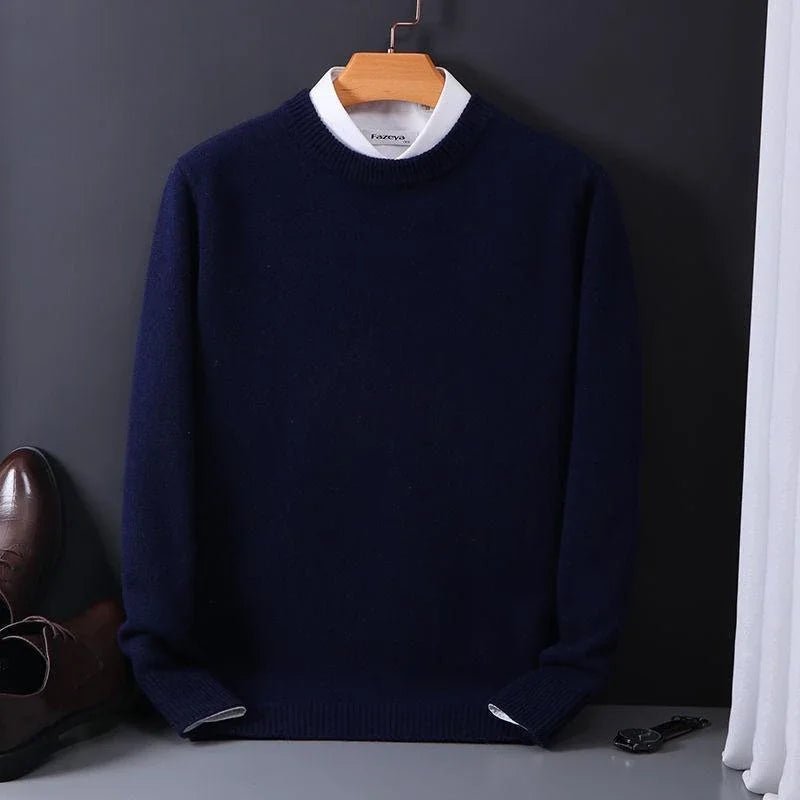Men’s Crew Neck Knit Sweater