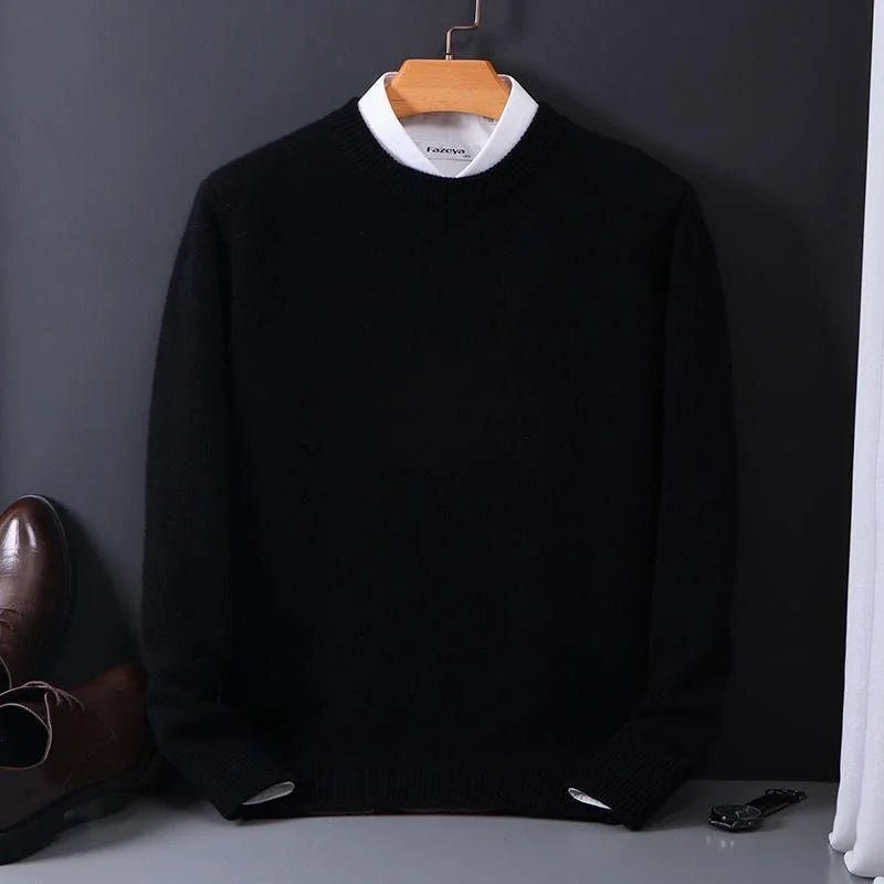 Men’s Crew Neck Knit Sweater