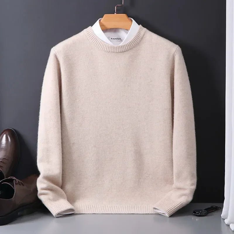 Men’s Crew Neck Knit Sweater