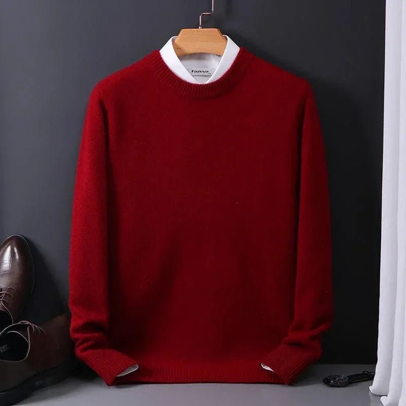 Men’s Crew Neck Knit Sweater