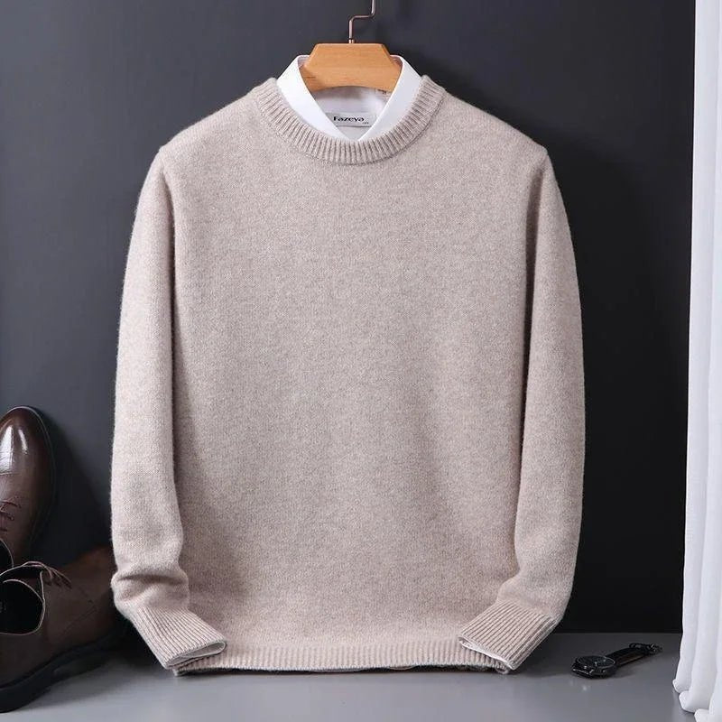 Men’s Crew Neck Knit Sweater