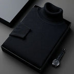 Men’s Turtleneck Long Sleeve Knit Sweater