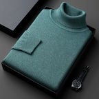 Men’s Turtleneck Long Sleeve Knit Sweater