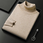 Men’s Turtleneck Long Sleeve Knit Sweater