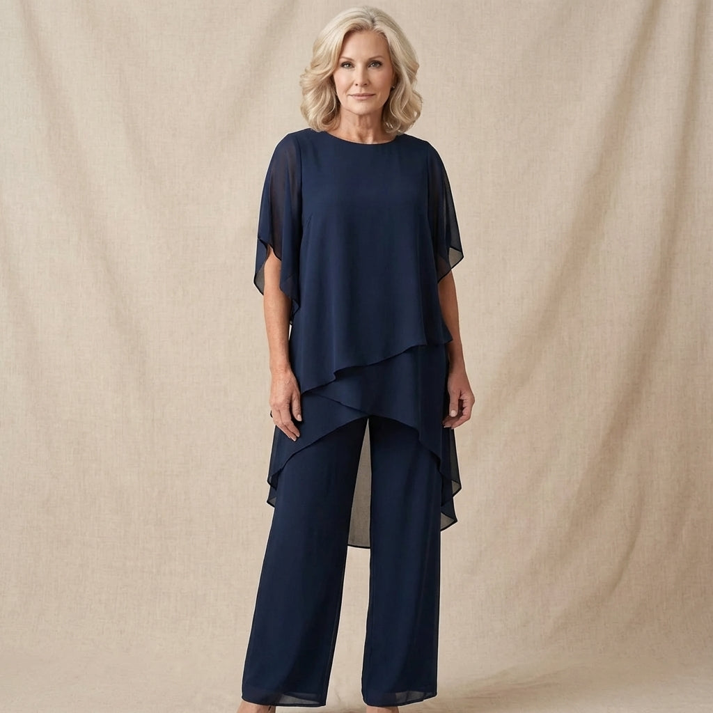 Women’s 2 Piece Wide Leg Pant Set