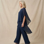 Women’s 2 Piece Wide Leg Pant Set