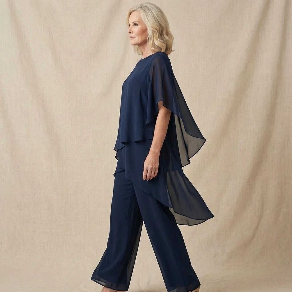 Women’s 2 Piece Wide Leg Pant Set