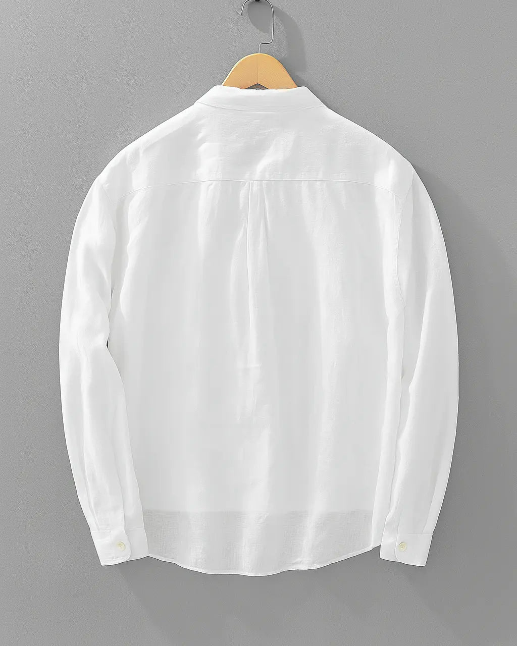 Men's Long Sleeve Pullover Polo Shirt