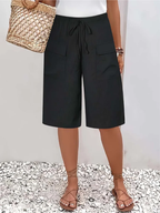 Women’s Casual Cargo Bermuda Shorts