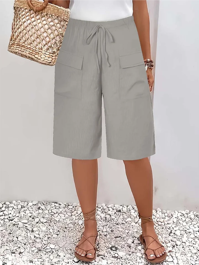 Women’s Casual Cargo Bermuda Shorts