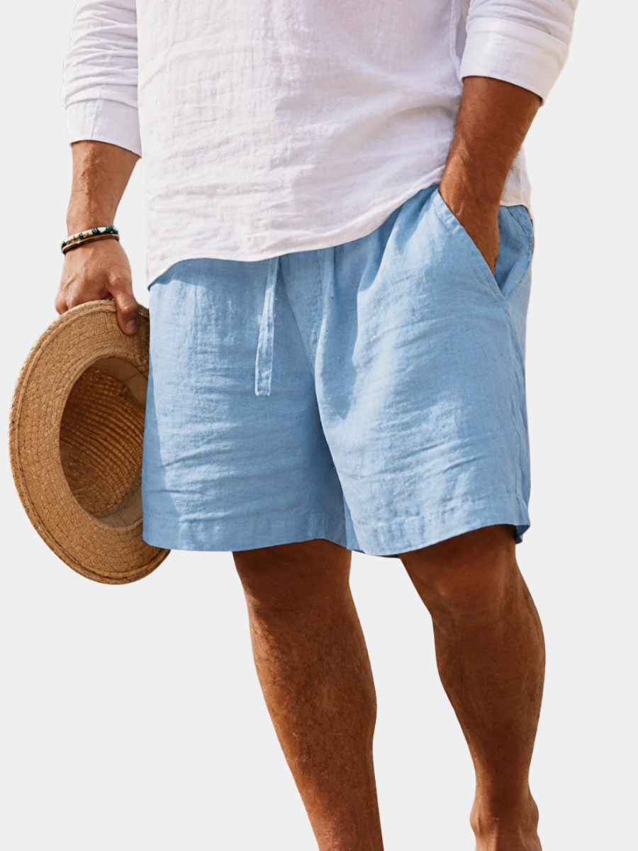 Men's Casual Linen Shorts