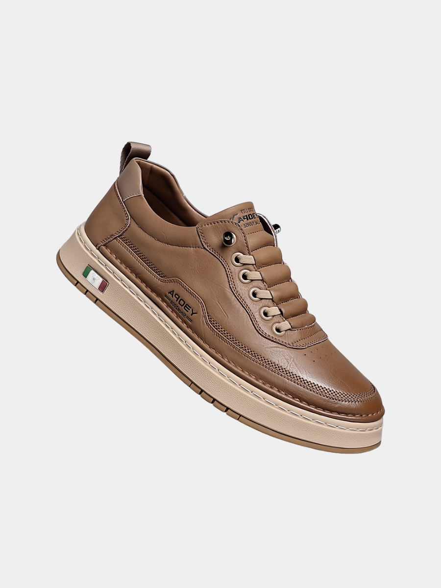 Men's Leather Comfort Sneakers