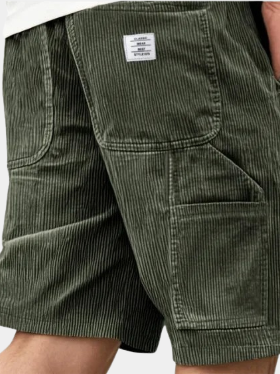 Men's Corduroy Cargo Shorts