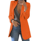 Women's Longline Open Front Blazer
